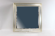 Wandspiegel, ca. 57 x 57 cm,