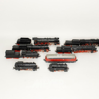 8 Lokomotiven MÄRKLIN