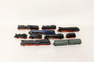 9 Lokomotiven versch. Hersteller