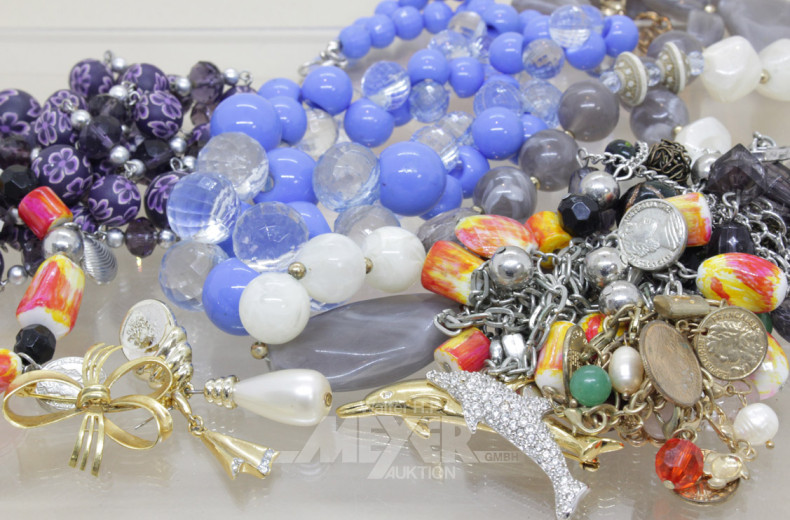 Posten Modeschmuck u.a. Silber