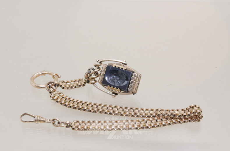 Sprungdeckel-Taschenuhr, 585er GG,