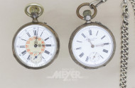 Taschenuhr, 800er Silber, ''M.