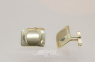 Paar Manschettenknöpfe, 333er GG,