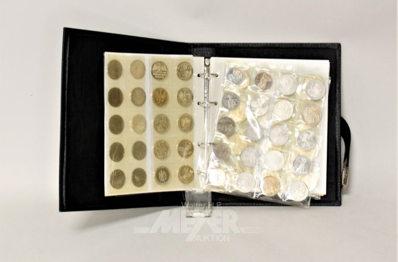 gr. Münzsammlung: DM, Reichsmark,