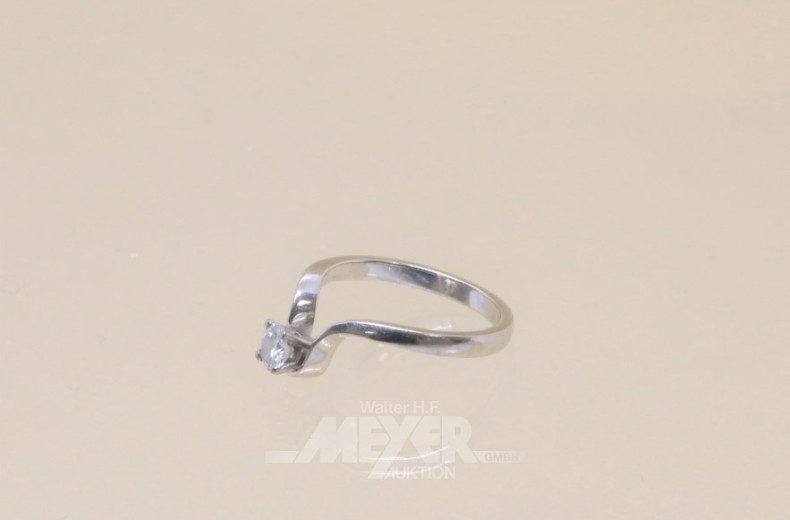 Damenring, 585er WG,