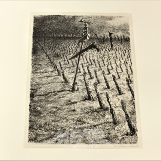 Lithographie ''Der Sumpf''