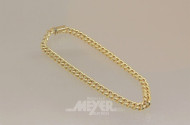Armband, 585er GG, ca. 8 g