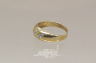 Damenring, 750er GG, Ringgröße: 55,