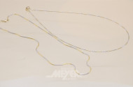 zarte Halsketten, 585er GG,
