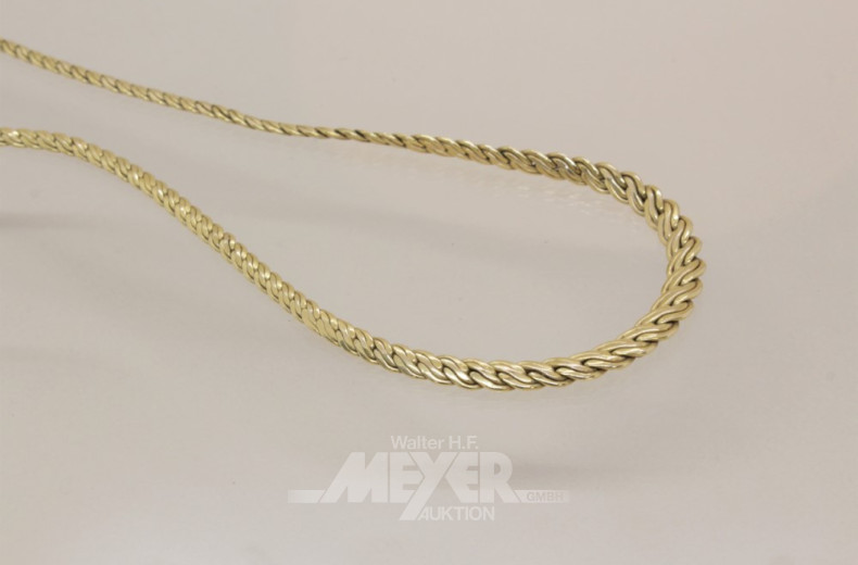 Kette, 585er GG, Länge: ca. 45 cm,