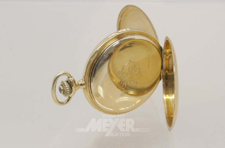 Sprungdeckel-Taschenuhr um 1900/10,