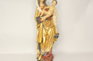 gr. Holzschitzfigur ''Madonna'',
