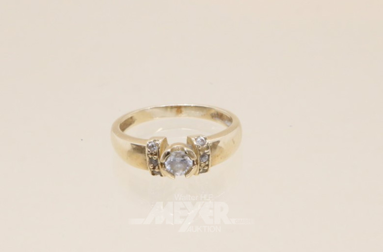 Damenring, 585er GG,