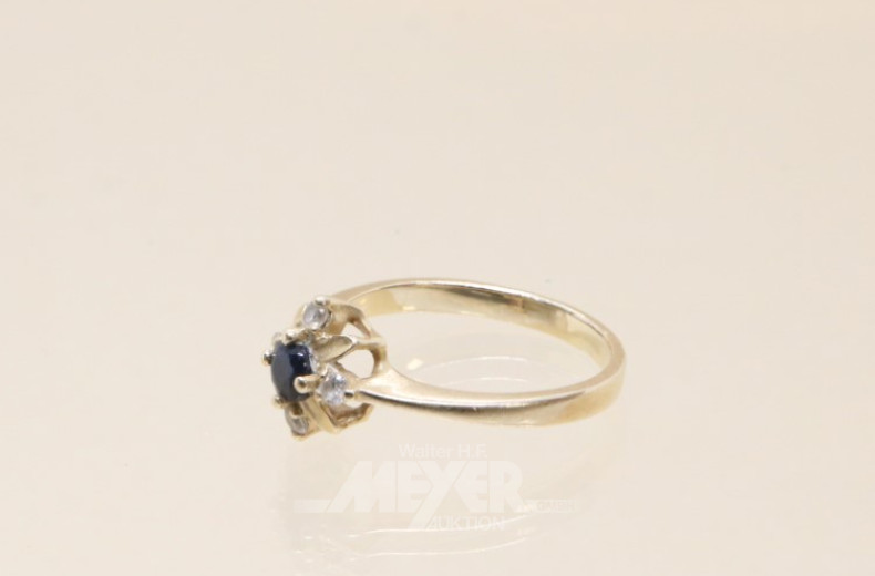 Damenring, 585er GG,