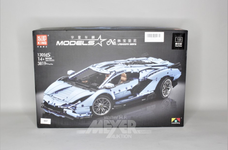 MOULD KING, Auto-Modell-Bausatz, 1:8
