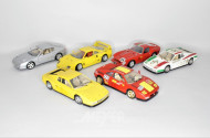 6 versch. Modellautos BURAGO, 1:18