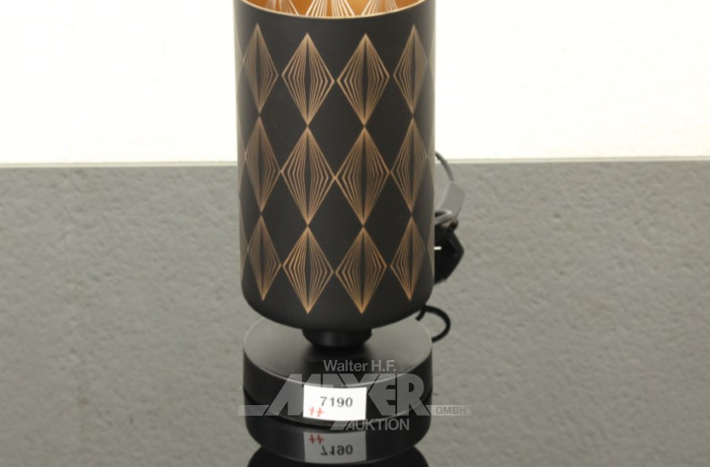 kl. Tischlampe, Metall,