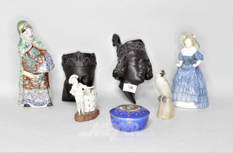 Posten versch. Porz.-Figuren und