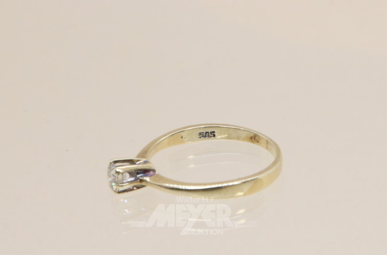 Damenring, 585er GG,