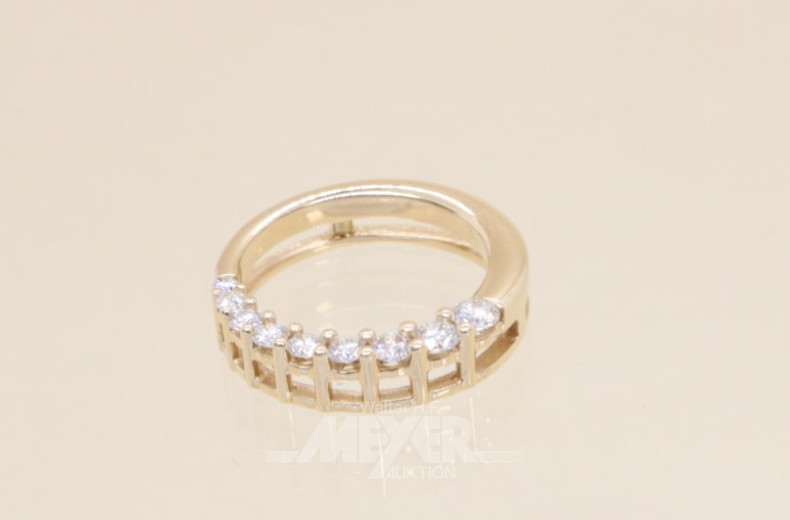 Damenring/-anhänger, 585er GG, CHRIST