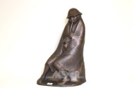 Skulptur, Bronze ''Der Flötenbläser'',