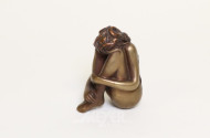 Skulptur, Bronze, ''Mignon'',