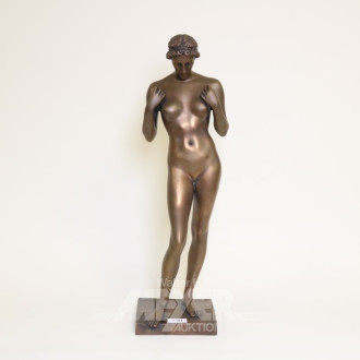Skulptur, Bronze, ''Die Demut''