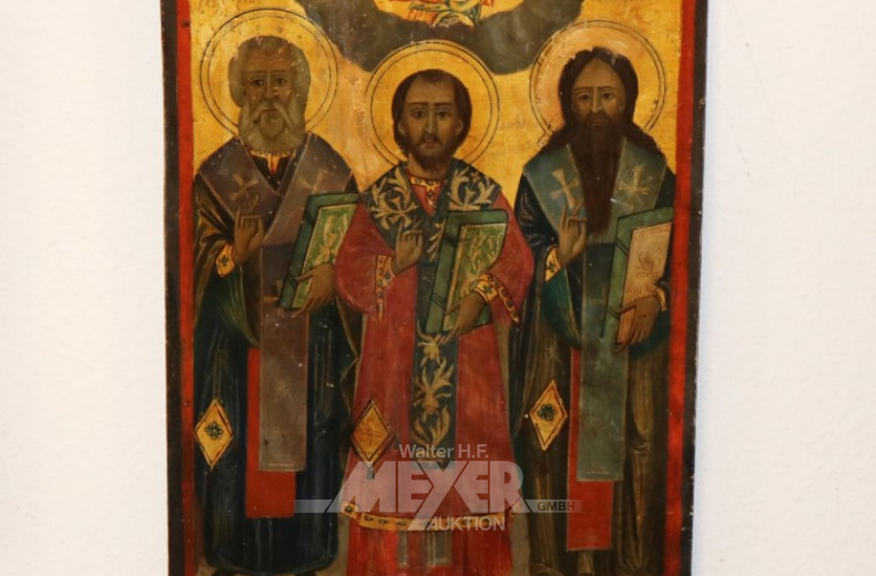 gr. Ikone, ''Die drei heiligen