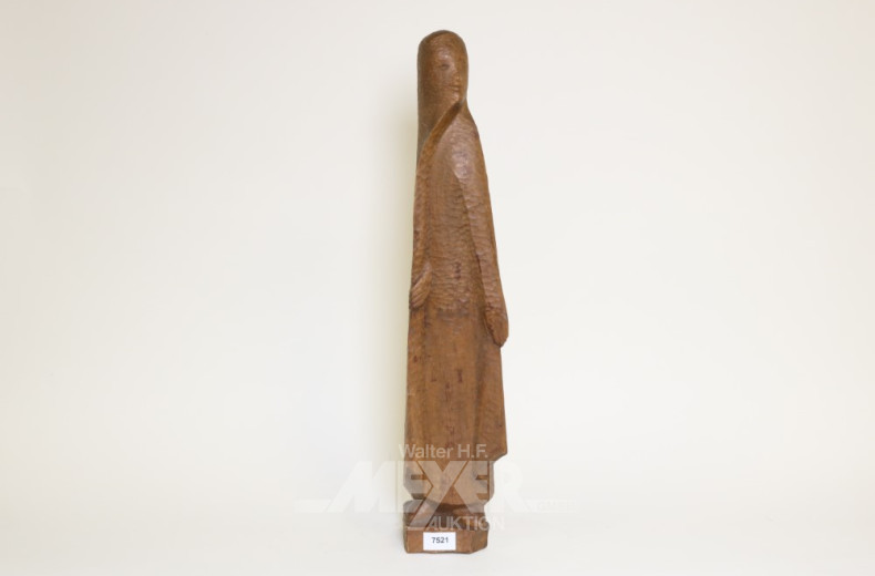 Holzschnitzfigur, ''Stehende''