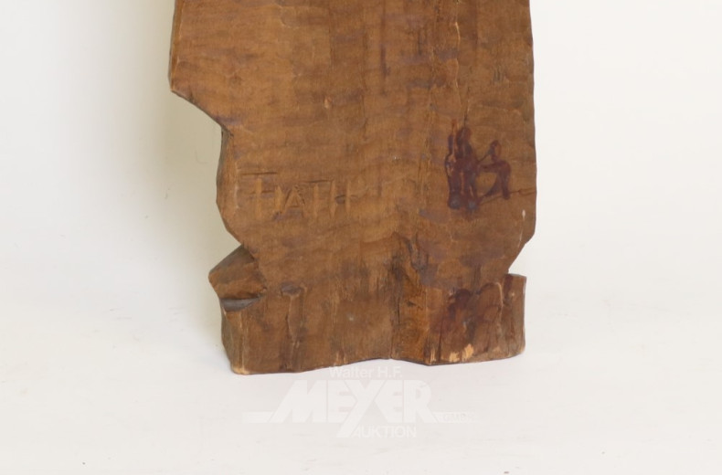 Holzschnitzfigur, ''Stehende''