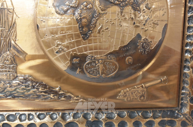 Kupferrelief ''Maritim'',