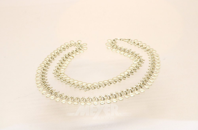 Collier, 585er GG, ca. 29 g