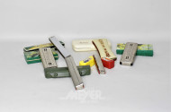 6 versch. Mundharmonikas. u.a. HOHNER