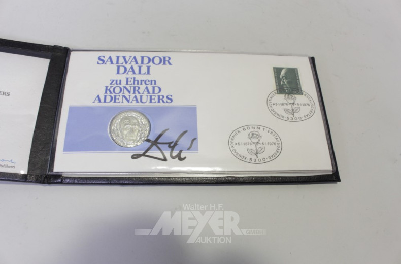 Silbermedaille, 900er,