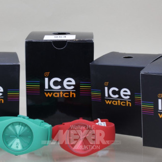 6 Armbanduhren SWATCH, ICE Watch,