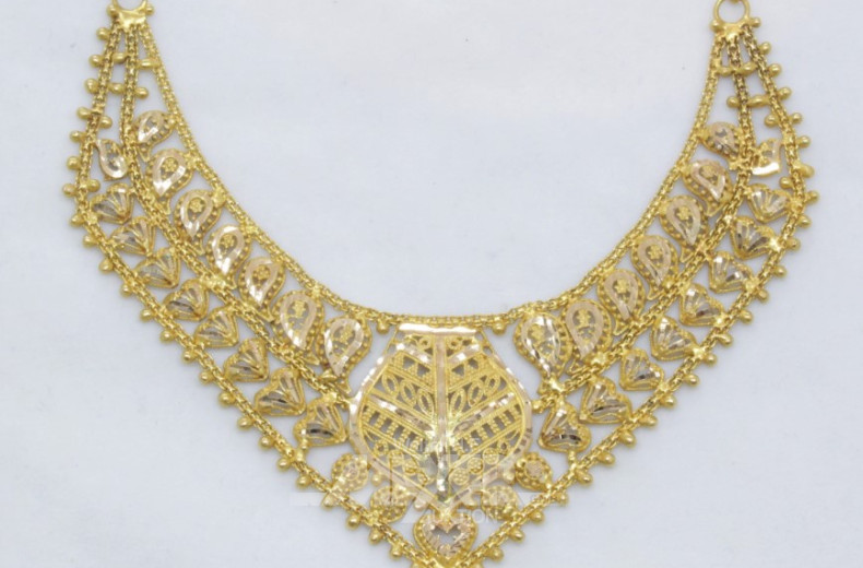 Collier GG, 21 ct., ca. 22 g