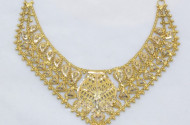 Collier GG, 21 ct., ca. 22 g