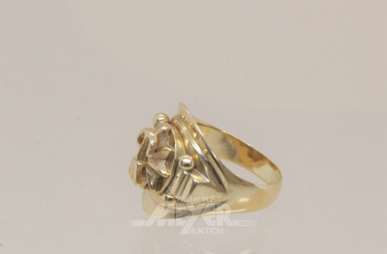 Herrenring, 750er GG, Ringgröße: 63,