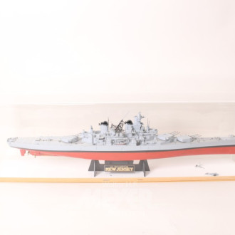 Modell-Schlachtschiff ''New Jersey''