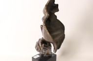 Bronze-Skulptur, ''Die Stille''