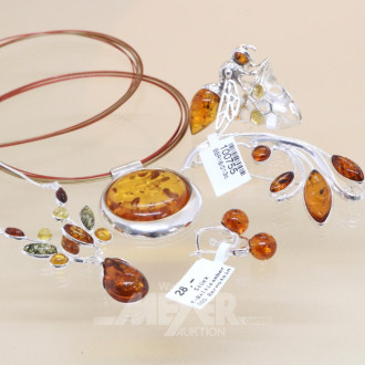 5 Teile Bernstein Schmuck