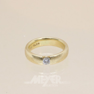 Spangenring, 750er GG,