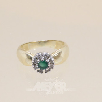 Damenring, 585er GG,