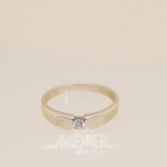 Spangenring, 585er GG,