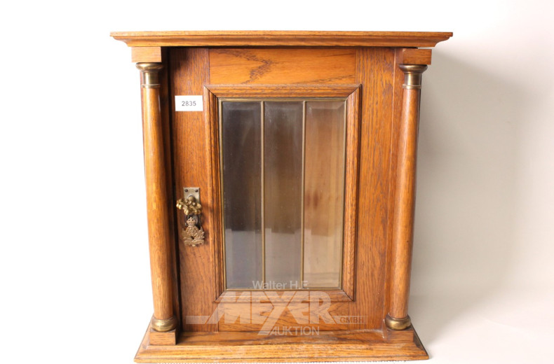 kl. Säulen-Hängeschränkchen, Eiche