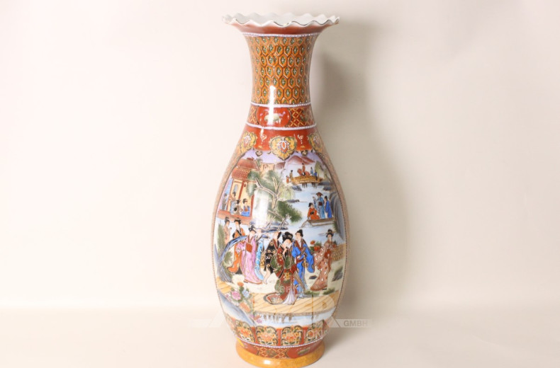 China-Bodenvase, H. ca.: 62 cm