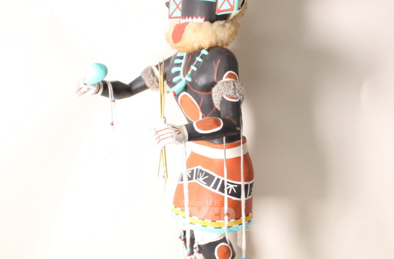 gr. Kachina-Holzfigur, Amerika 20. Jh.