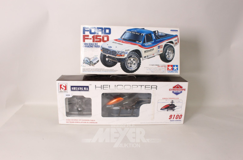 Modell-Helicopter mit Fernsteuerung