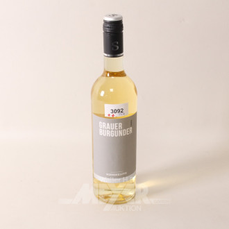 10 Flaschen Weißwein GRAUER BURGUNDER,