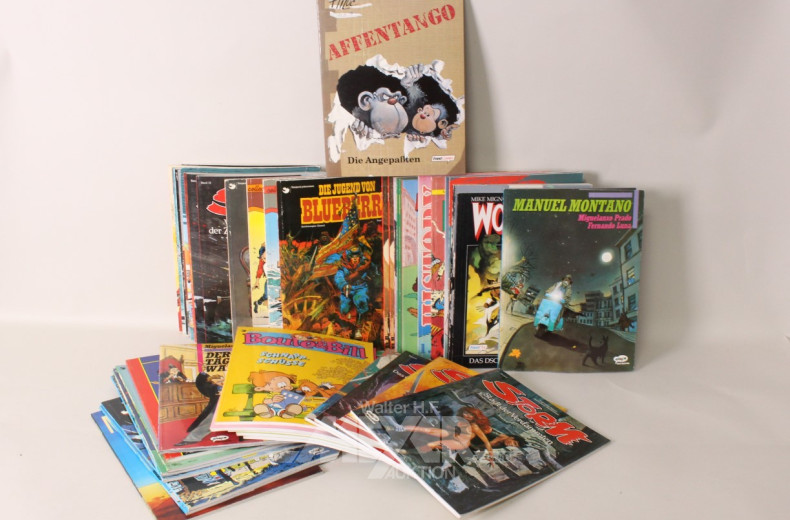 Posten versch. Comichefte, ca. 30 Stück